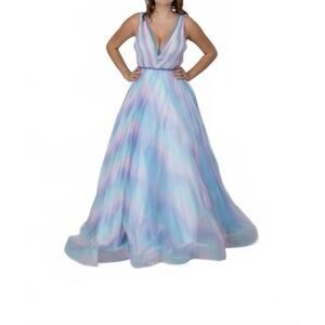 NEW LORE the cheryl gown in multi